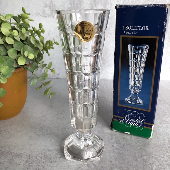 Accents Cristal D Arques France Lead Crystal Bud Vase Poshmark Accents Cristal D Arques France Lead Crystal Bud Vase Poshmark